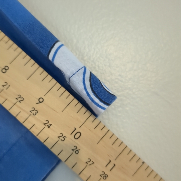 Vintage Gotcha Button Down Mens Large Blue/White Surfer Skater Beach Vacation - Picture 9 of 9